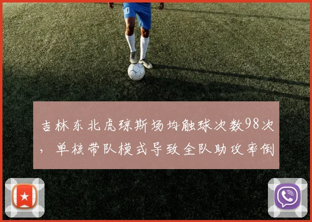 吉林东北虎琼斯场均触球次数98次，单核带队模式导致全队助攻率倒数